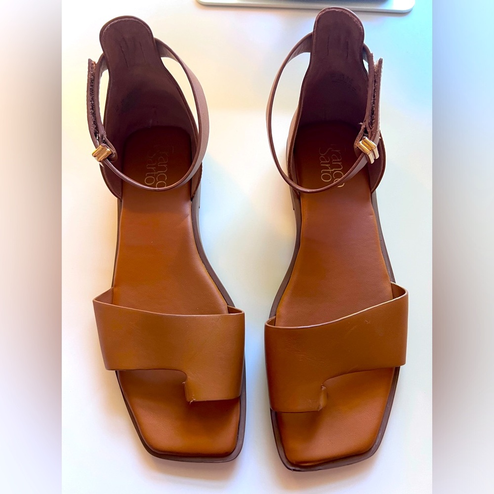 Franco Sarto Leather Sandals, size 9